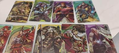 秋原瞳的小店第19.5期（昆仑万象与卡游激烈的再次碰撞） - 三国杀sgs_jz9张不同，一套齐