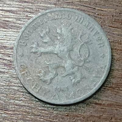 【铜匠收藏】★第128场★散币场，无佣金，30包邮。不满30元，支付5元运费。《接受代拍 代送NGC评级》 - 德占波西米亚 1941年 20赫勒