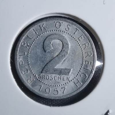 沼泽如烟--第810场 - 奥地利1957年2格罗申