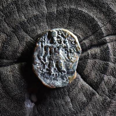 【良泉】第38期【直播场】9月18日晚19.30点开拍！ 组，西方古代钱币、丝路杂项专场  - 【铭文清晰】【极美品】公元260-290年【萨珊-贵霜沙】卑路斯一世，铜币，2.56克