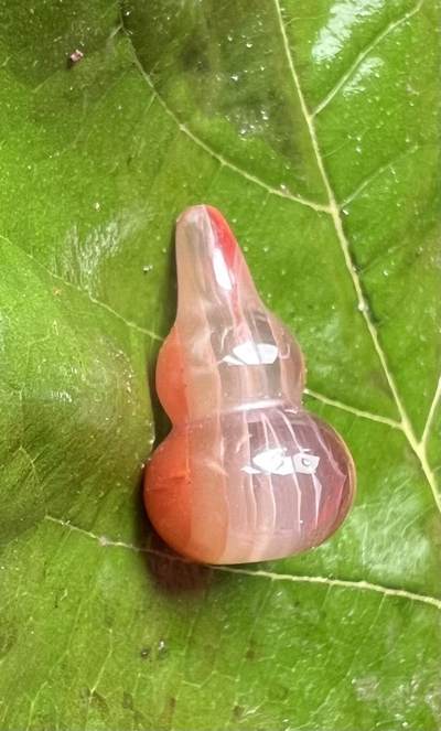 零元拍：漂亮的南红玛瑙葫芦，纯手工，尺寸约：大肚 13，小肚 10，高 24，4.5克，因为拍照环境以及光线的变化，颜色以实物为准。拍到就送一斤（只多不少）南红鱼缸石 - 零元拍：漂亮的南红玛瑙葫芦，纯手工，尺寸约：大肚 13，小肚 10，高 24，4.5克，因为拍照环境以及光线的变化，颜色以实物为准。拍到就送一斤（只多不少）南红鱼缸石