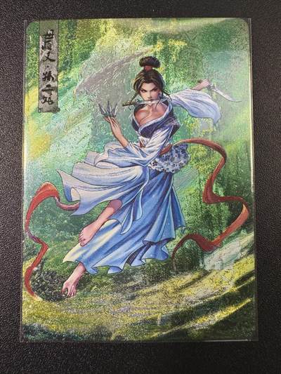 公益拍NO.5期 买家0佣金！卖家送拍0抽成！（周六晚7点半截拍，量大管饱！）   - 新绣漫画 重绣水浒 孙二娘 半粗