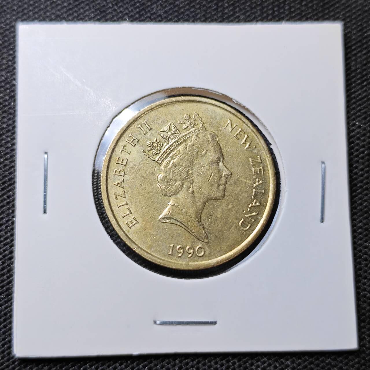 KK钱币收藏小铺 第325期 2月预留时间 周末发货  新西兰2元