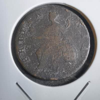 沼泽如烟--第810场 - 英国老铜币1747年
