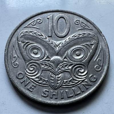 🌹外币初藏🌹🐯2025年第89场  每周二四六晚8️⃣点 接代拍 - 新西兰1967年十分双面值