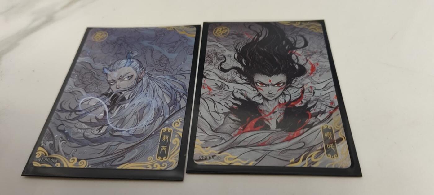 秋原瞳的小店第19.5期（昆仑万象与卡游激烈的再次碰撞） 卡游哪吒2弹bp主角一对