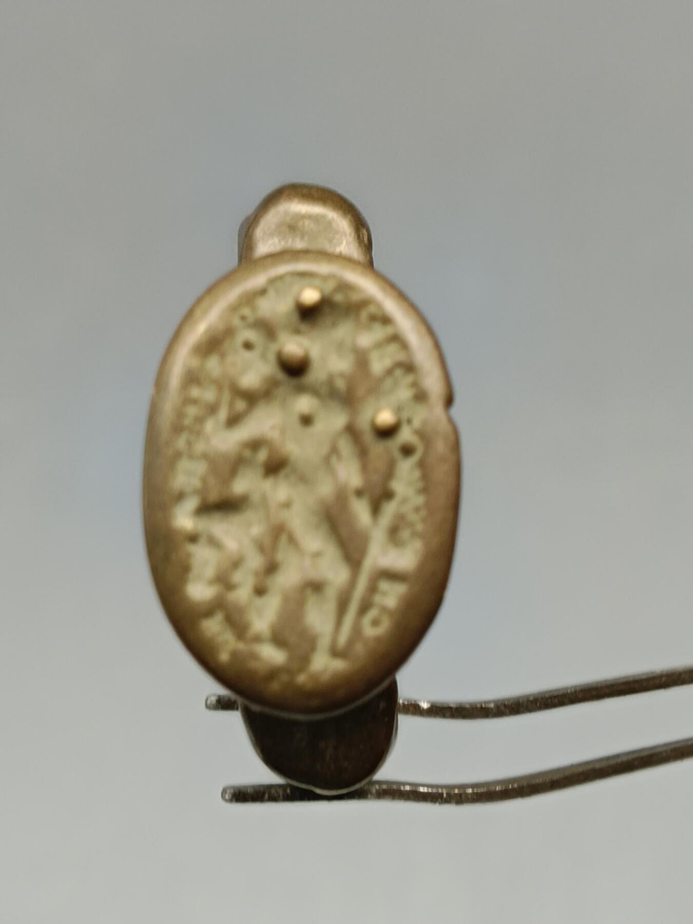 66期回流戒指饰品杂件纪念章丝路钱币专场 老铜戒指