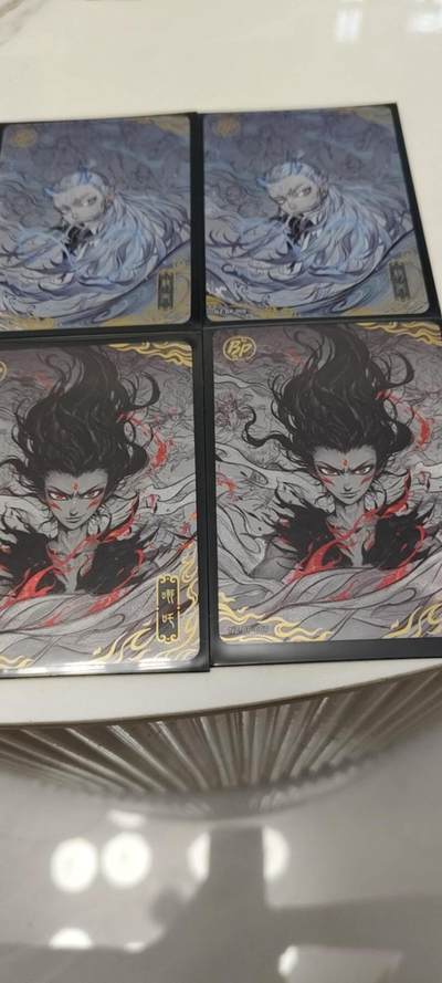 秋原瞳的小店第19.5期（昆仑万象与卡游激烈的再次碰撞） - 卡游哪吒2弹bp2对主角4张