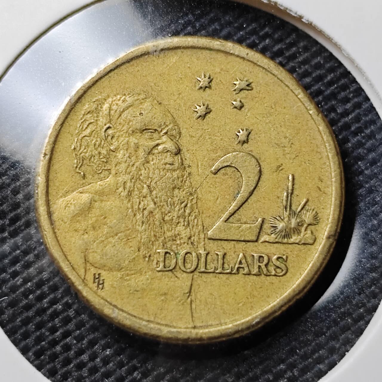 KK钱币收藏小铺 第325期 2月预留时间 周末发货  澳大利亚2元