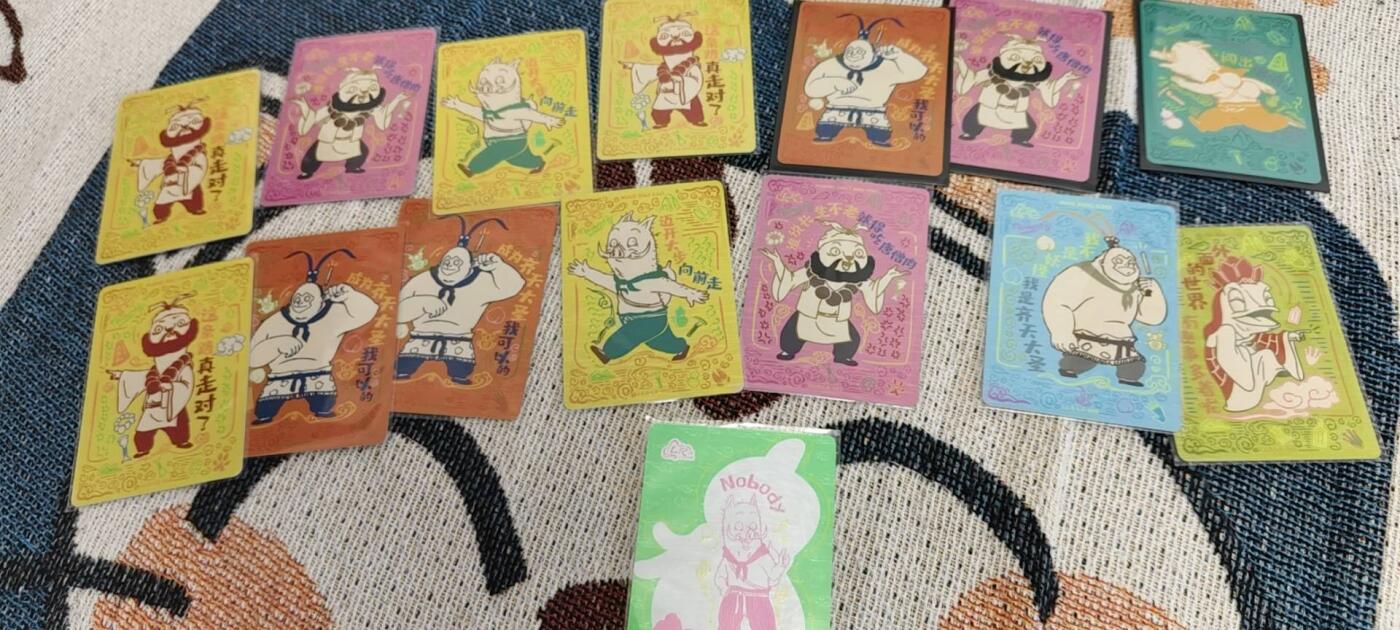 秋原瞳的小店第19.5期（昆仑万象与卡游激烈的再次碰撞） 卡游浪浪山15张lr卡位，一次看过瘾