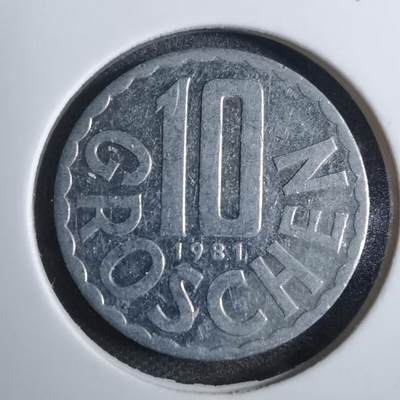 沼泽如烟--第810场 - 奥地利1981年10格罗申