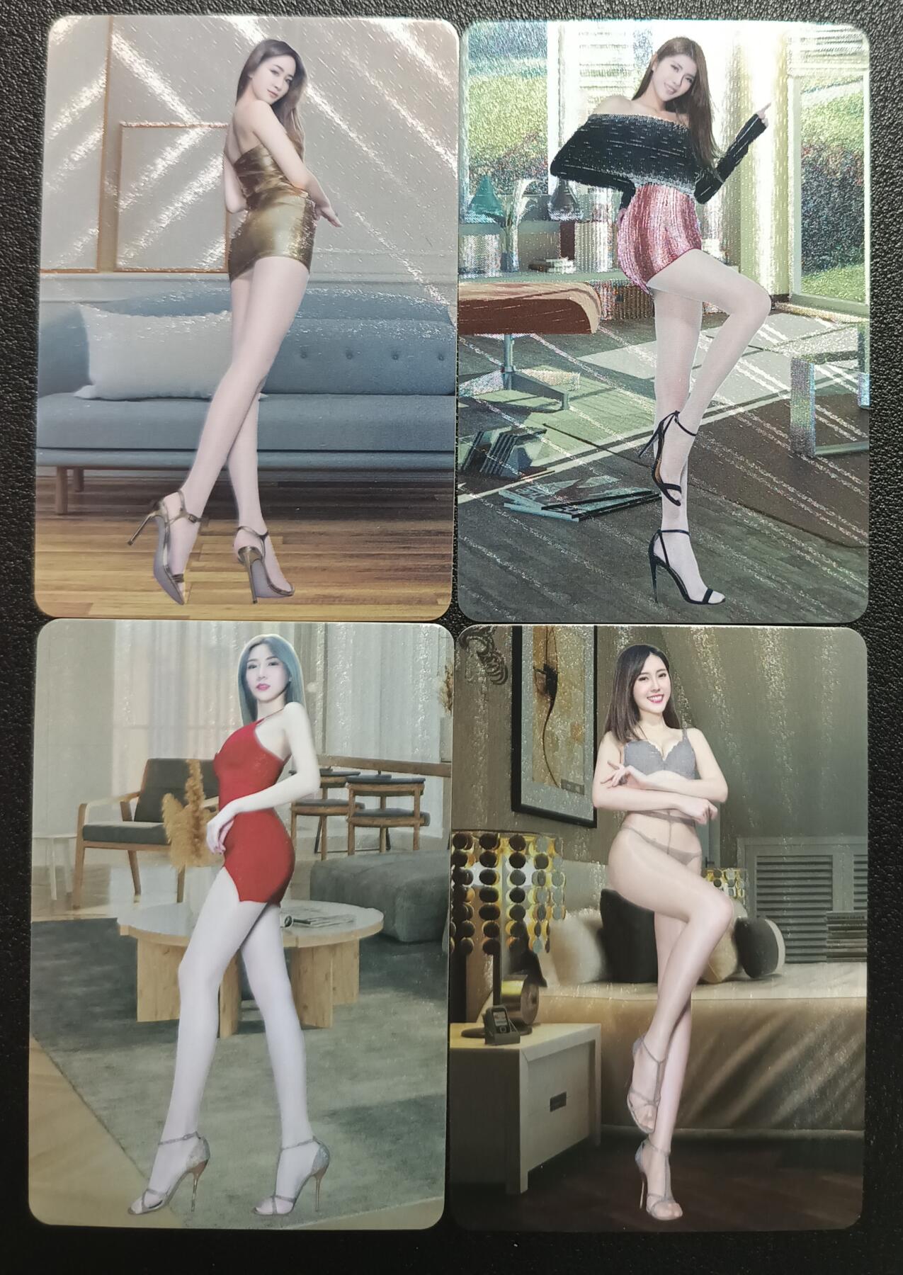 天玑星卡拍第114期《8.18周一截拍》持续收拍收评中 满赠卡需备注 宁缺卡牌 现代四大美女 貂蝉 王昭君 杨玉环 西施 粗闪 四张