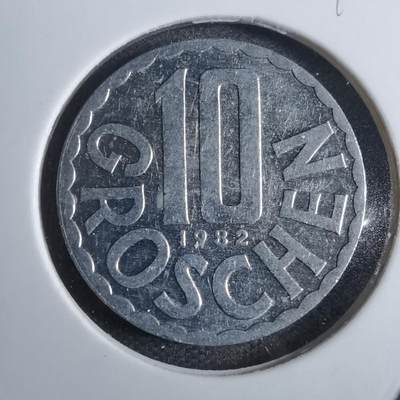 沼泽如烟--第810场 - 奥地利1982年10格罗申