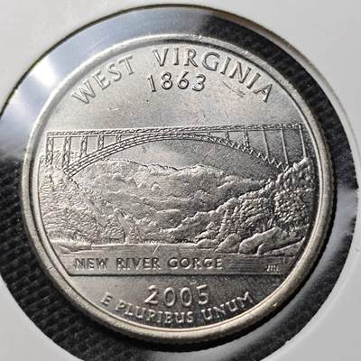 KK钱币收藏小铺 第325期 2月预留时间 周末发货 -  美国25分纪念币 好品