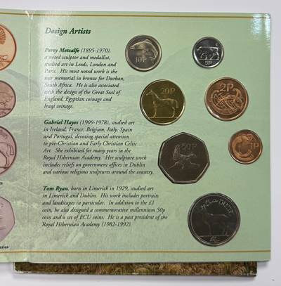 S&S Numismatic世界钱币-拍卖 第113期  - 爱尔兰1998年7枚套币官方卡币