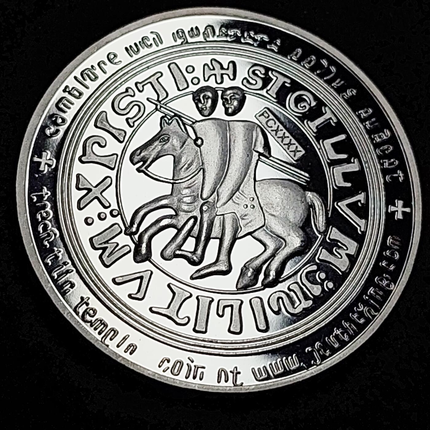 泉币菌-第87场-散币乐园场 纪念品 马剑骑士 直径40mm 厚3mm 纪念章