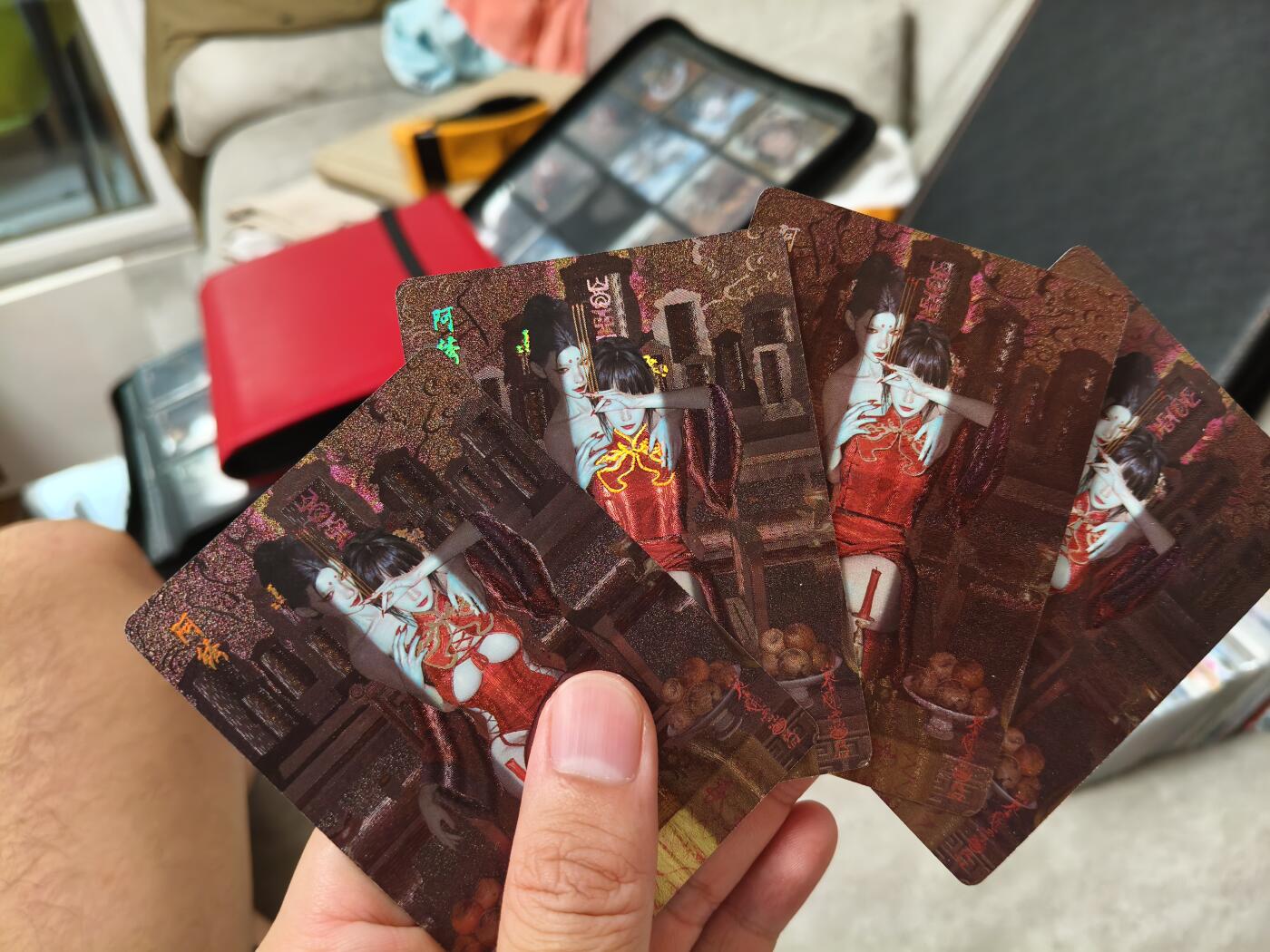 今晚打虎第五期 燎原 妖姬传 阿绣 粗闪冷烫双服饰共四张