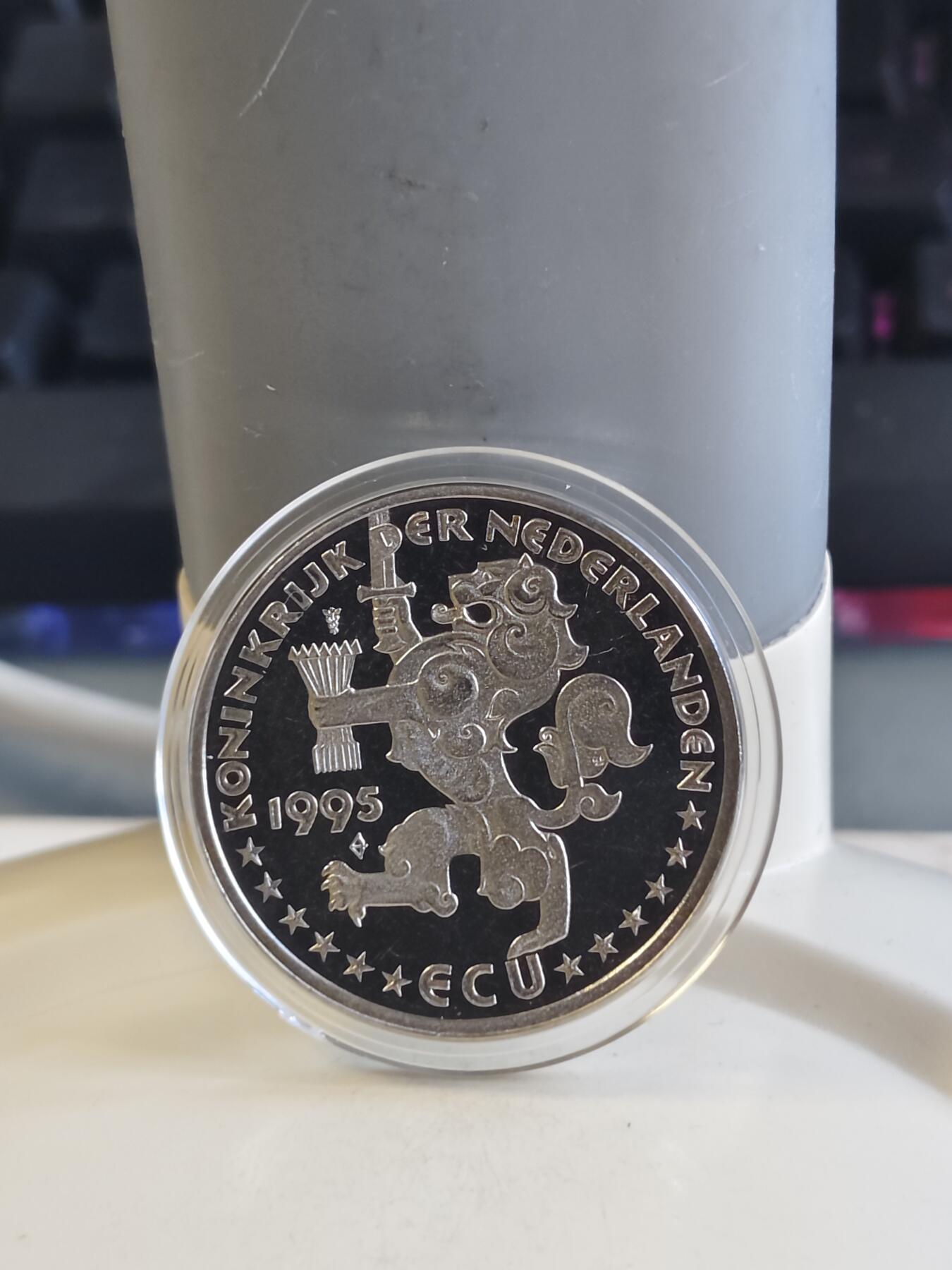 第171期拍卖【长期征集拍品】 荷兰1995年铜镍纪念币