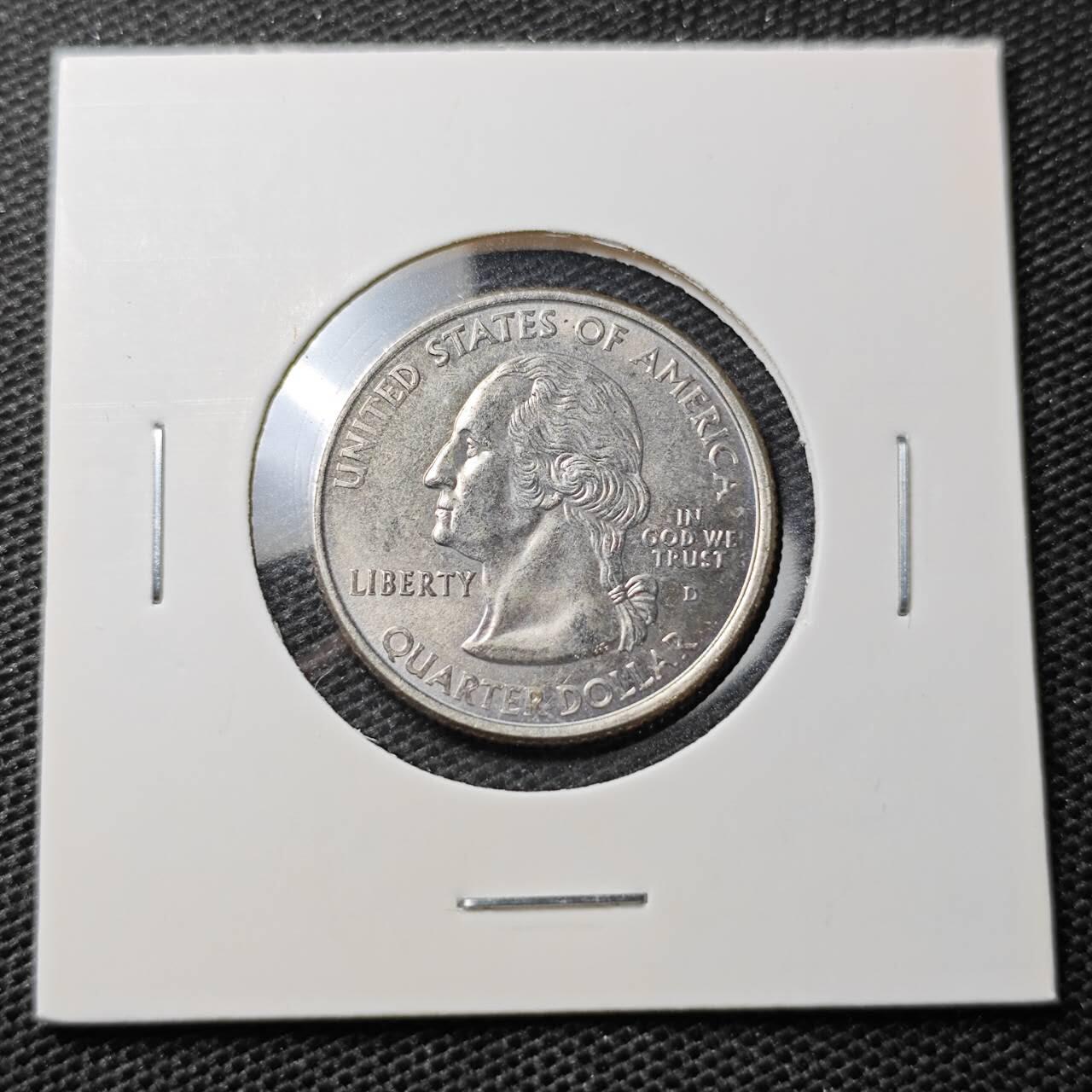 KK钱币收藏小铺 第325期 2月预留时间 周末发货  美国25分纪念币