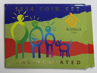 S&S Numismatic世界钱币-拍卖 第113期  - 澳大利亚1994年 国际家庭年 6枚套币官方卡币