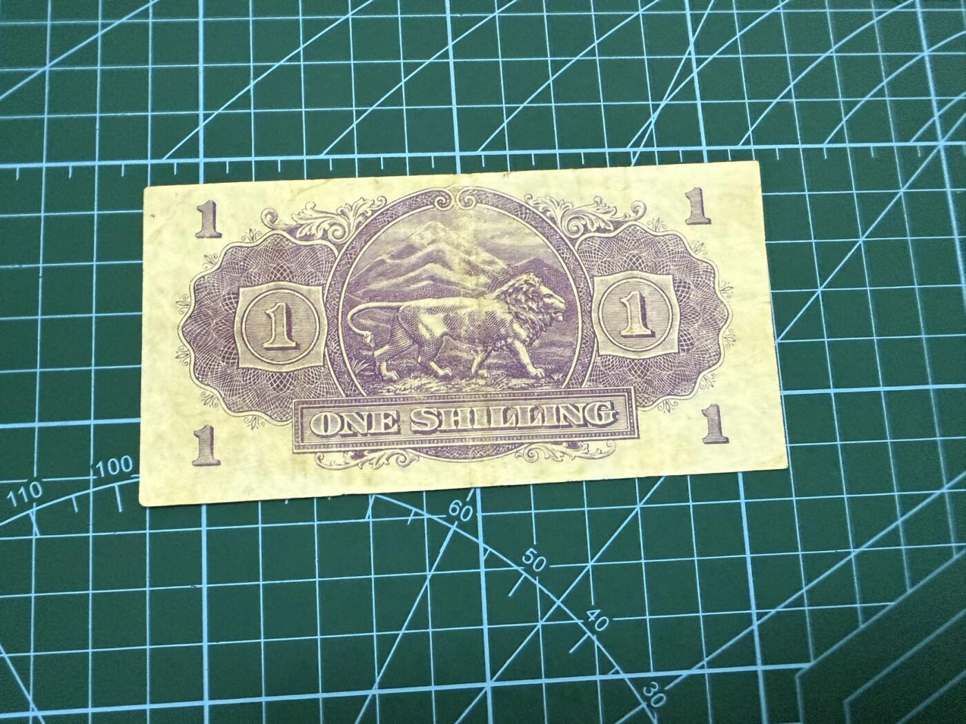 【炜奕收藏】，第四十一期 1943年英属东非1先令，流通品相