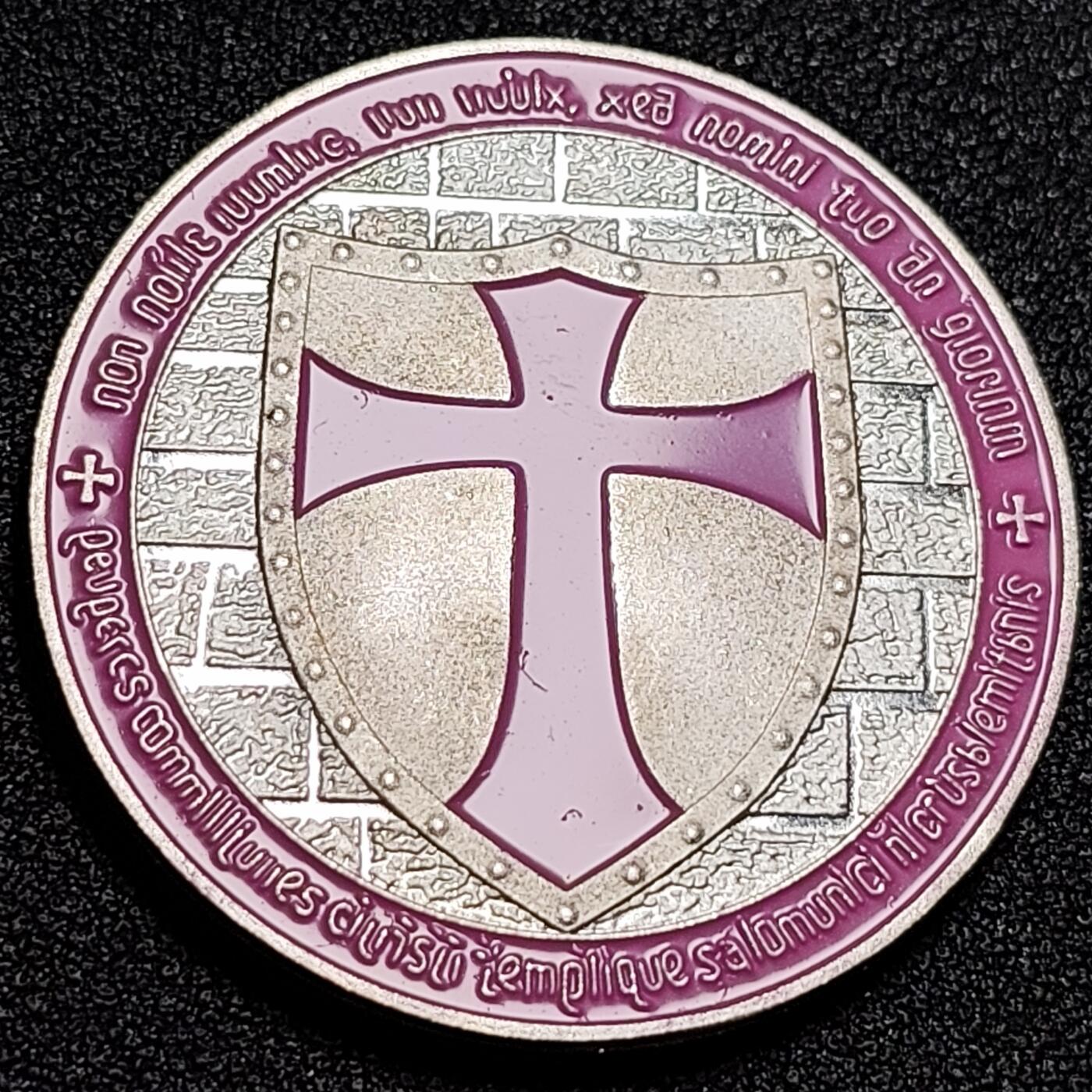 泉币菌-第87场-散币乐园场 纪念品 马剑骑士 直径40mm 厚3mm 纪念章