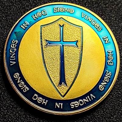 泉币菌-第90场-散币乐园场 纪念品 马剑骑士 直径40mm 厚3mm 纪念章