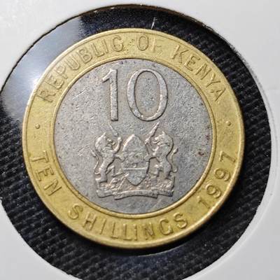 KK钱币收藏小铺 第325期 2月预留时间 周末发货 -  肯尼亚10先令