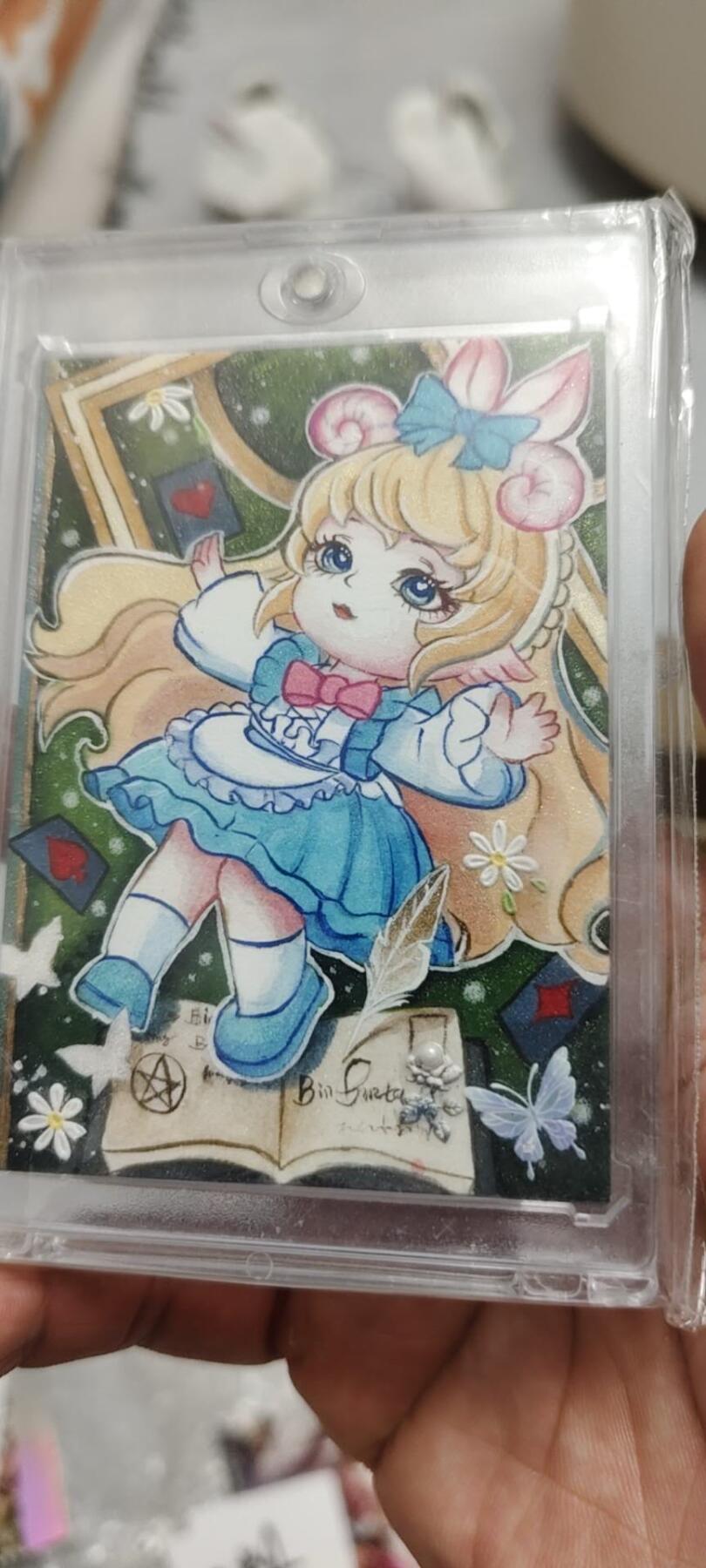 秋原瞳的小店第19.5期（昆仑万象与卡游激烈的再次碰撞） q就是玩手绘——爱丽丝梦游仙境