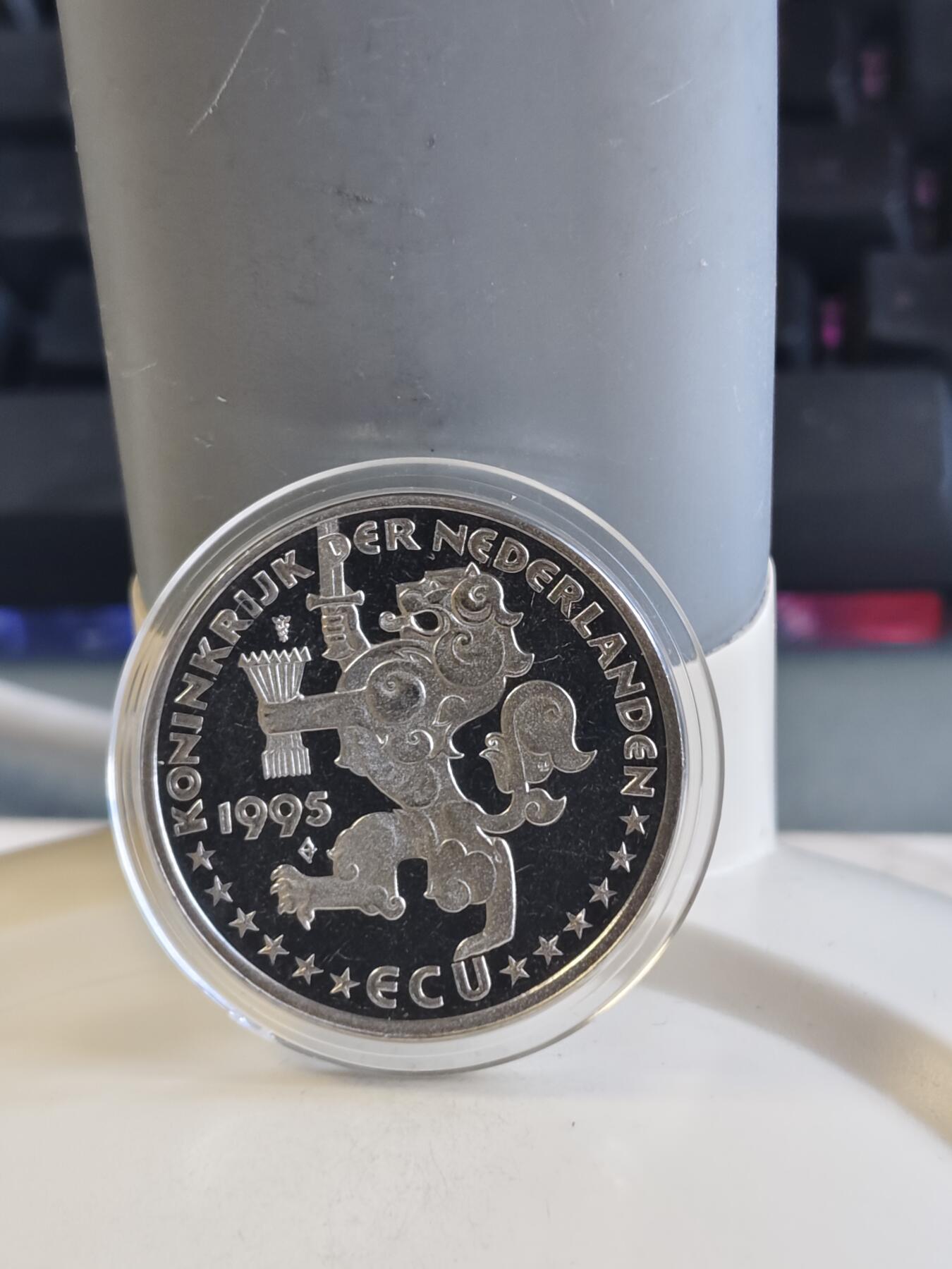 第171期拍卖【长期征集拍品】 荷兰1995年铜镍纪念币