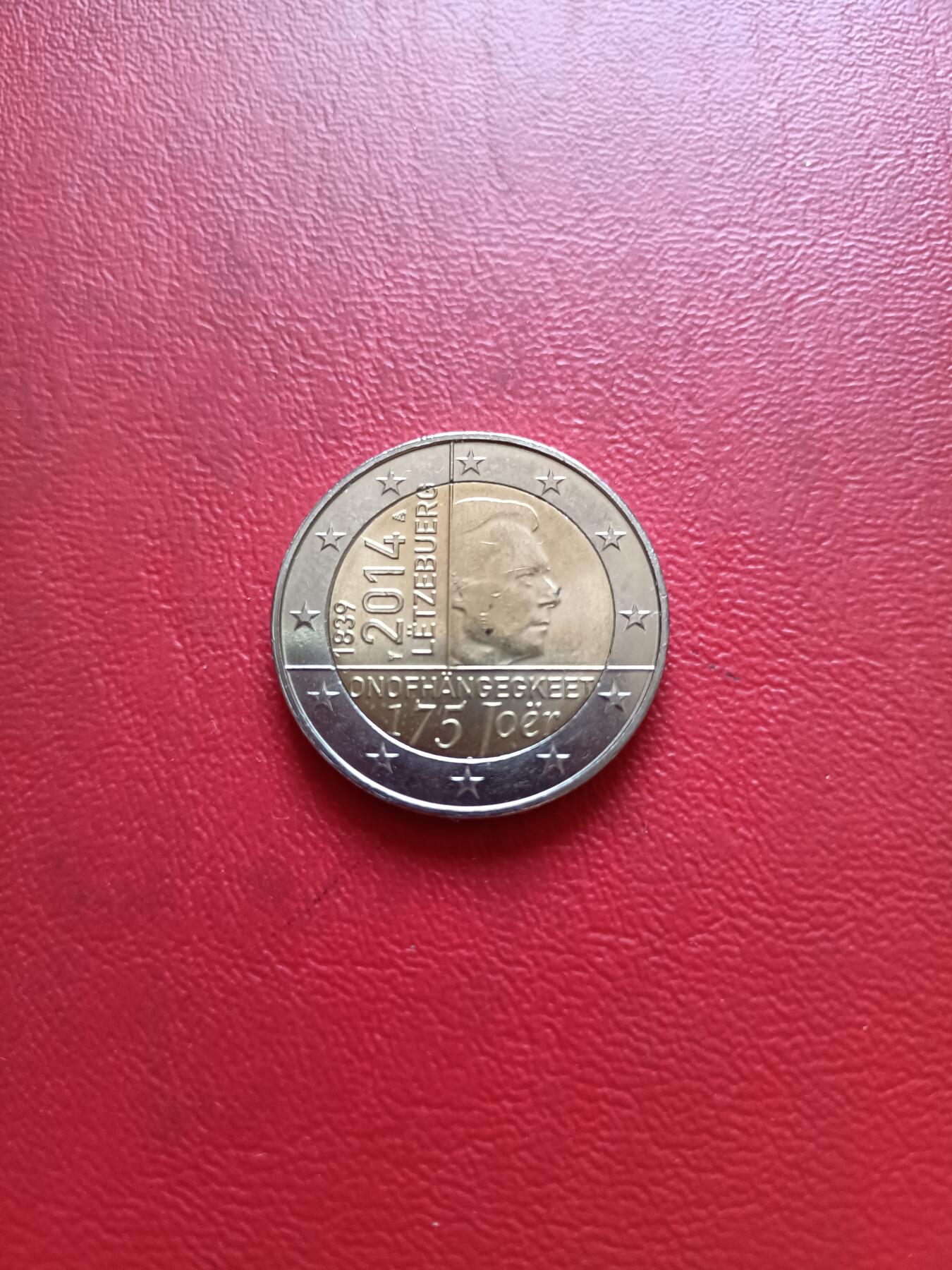 【云涧收藏】第五十四场 卢森堡2014年2殴纪念币