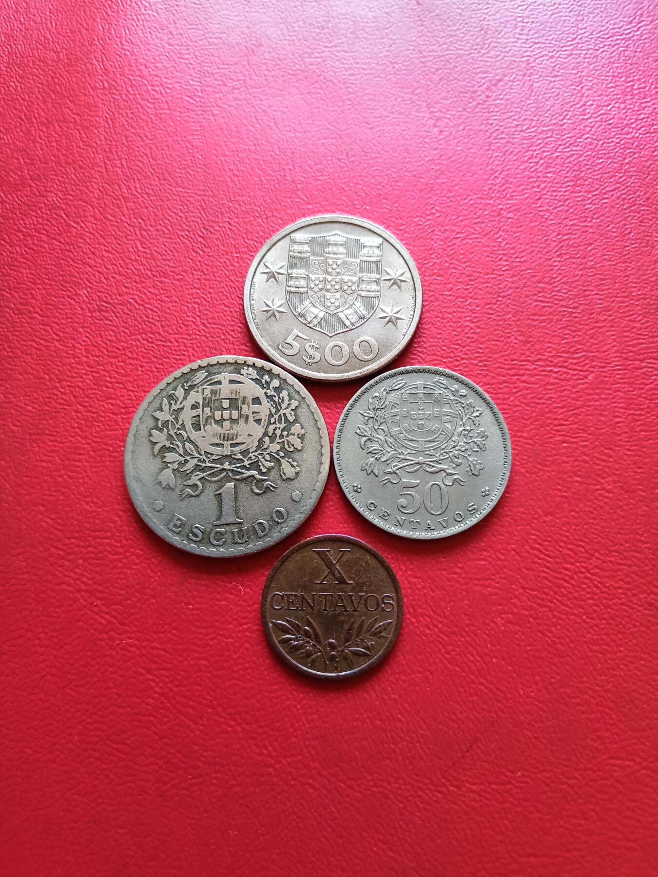 【云涧收藏】第五十四场 葡萄牙1945年～1966年4枚