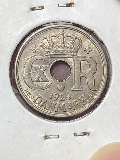 2025年第八十场(总第一百零六场）外国好品散币(免佣金) 少见品种稀年–丹麦🇩🇰1926年10欧尔(克里斯蒂安十世时期，HCN; GJ版，关门年仅发行3年)