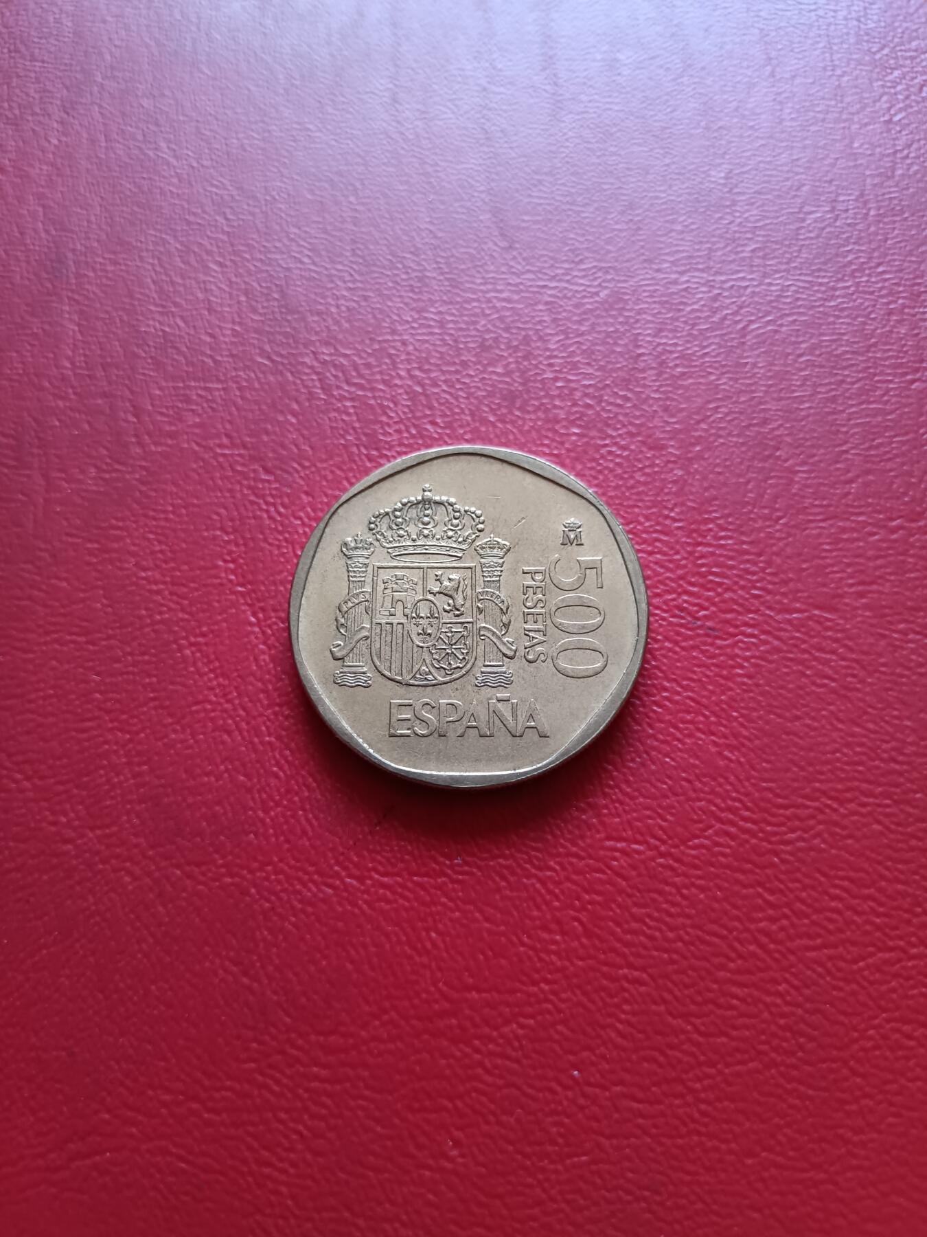 【云涧收藏】第五十四场 西班牙1989年500比塞塔