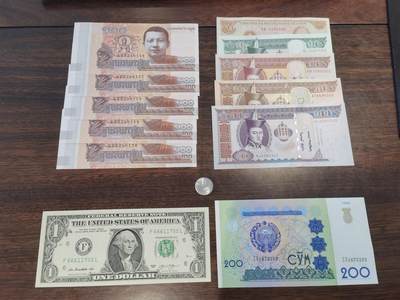 美元等5国12张纸币打包出 - 美元等5国12张纸币打包出