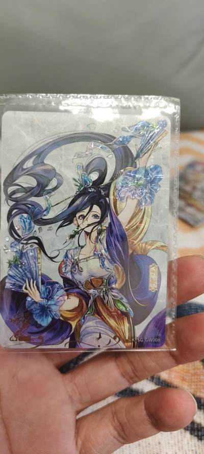 秋原瞳的小店第19.5期（昆仑万象与卡游激烈的再次碰撞） - 卡游三国歌舞卡甄姬