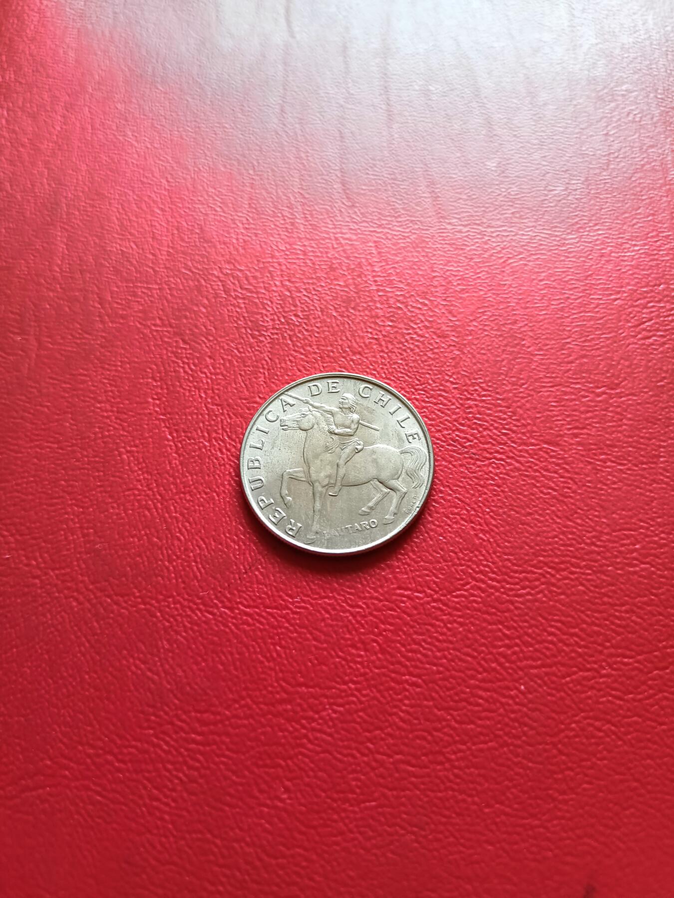 【云涧收藏】第五十四场 智利1972年5埃斯库多铜镍币，带光好品，稀少