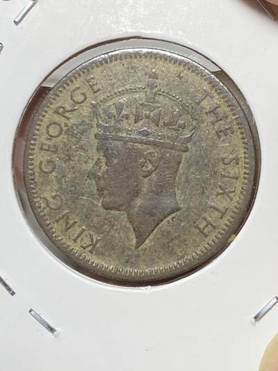 2025年第八十场(总第一百零六场）外国好品散币(免佣金) 稀少厚包浆–英属南罗得西亚1948年1先令(乔治六世第五版，首发年)