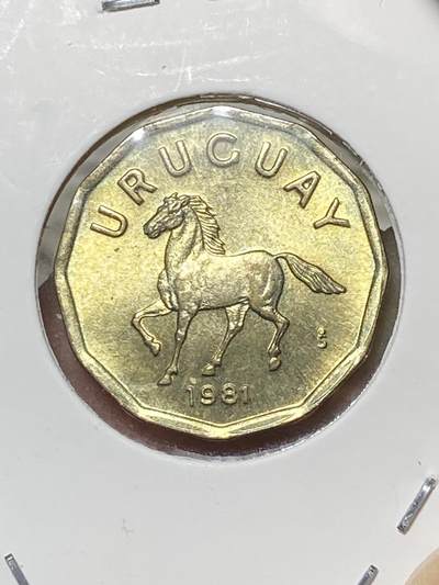 2025年第八十场(总第一百零六场）外国好品散币(免佣金) - 好品–乌拉圭🇺🇾1981单年份10分