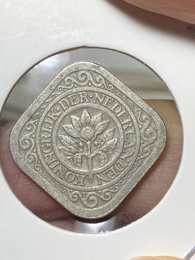2025年第八十场(总第一百零六场）外国好品散币(免佣金) - 少见–荷兰🇳🇱1914年5分(威廉明娜女王时期，)