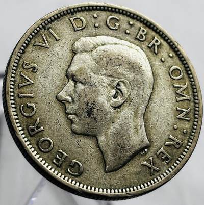 文馨钱币收藏第 267 场，长期接收代拍品 - 1946 年英国乔治六世半克朗大银币