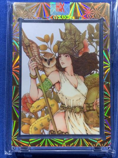 《竞宝斋》第409场 周日，周一，2场连拍 （全场包邮） 2025年麦稀奇嘉年华币展纪念银卡 小花瓣联名 限量300张 编号208 号码不错