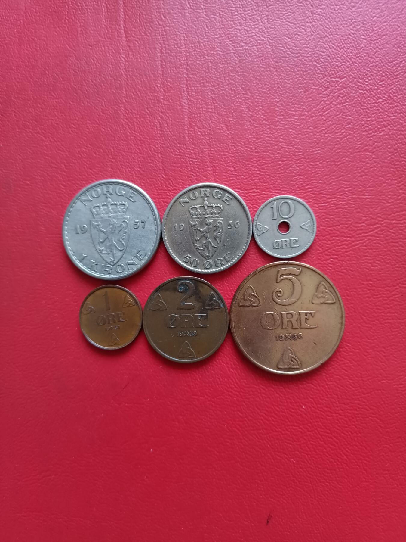 【云涧收藏】第五十四场 挪威6枚套