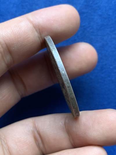 《竞宝斋》第409场 周日，周一，2场连拍 （全场包邮） 1912摩洛哥1里亚尔大银币 少见品种