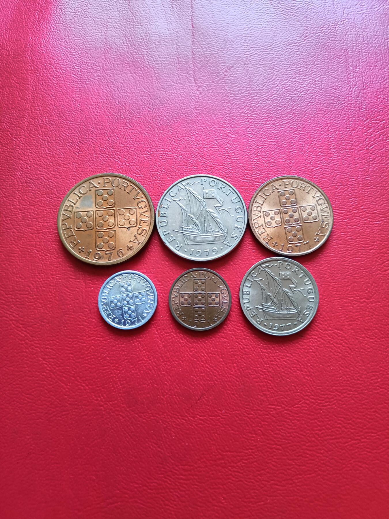 【云涧收藏】第五十四场 葡萄牙1971年～1979年6枚套