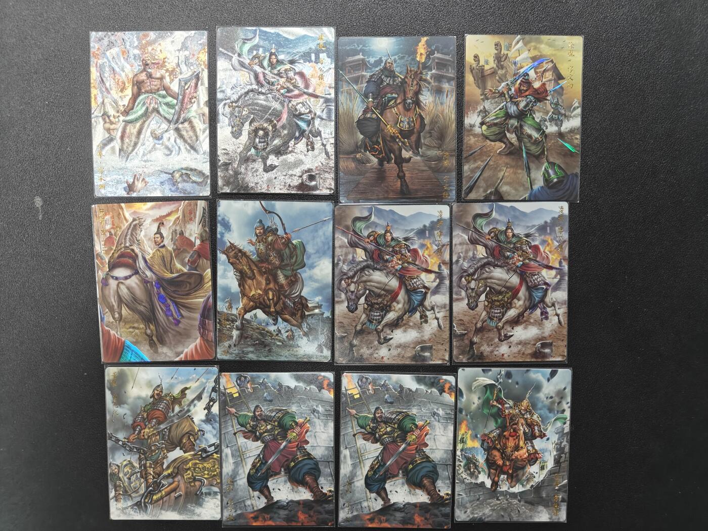 天玑星卡拍第114期《8.18周一截拍》持续收拍收评中 满赠卡需备注 卡德曼 三国演义 大西几 散卡 12张