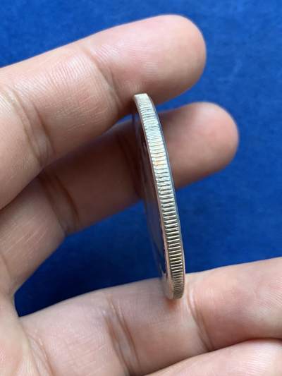 《竞宝斋》第409场 周日，周一，2场连拍 （全场包邮） 美国印第安人野牛银章 999银 1盎司 31.1g