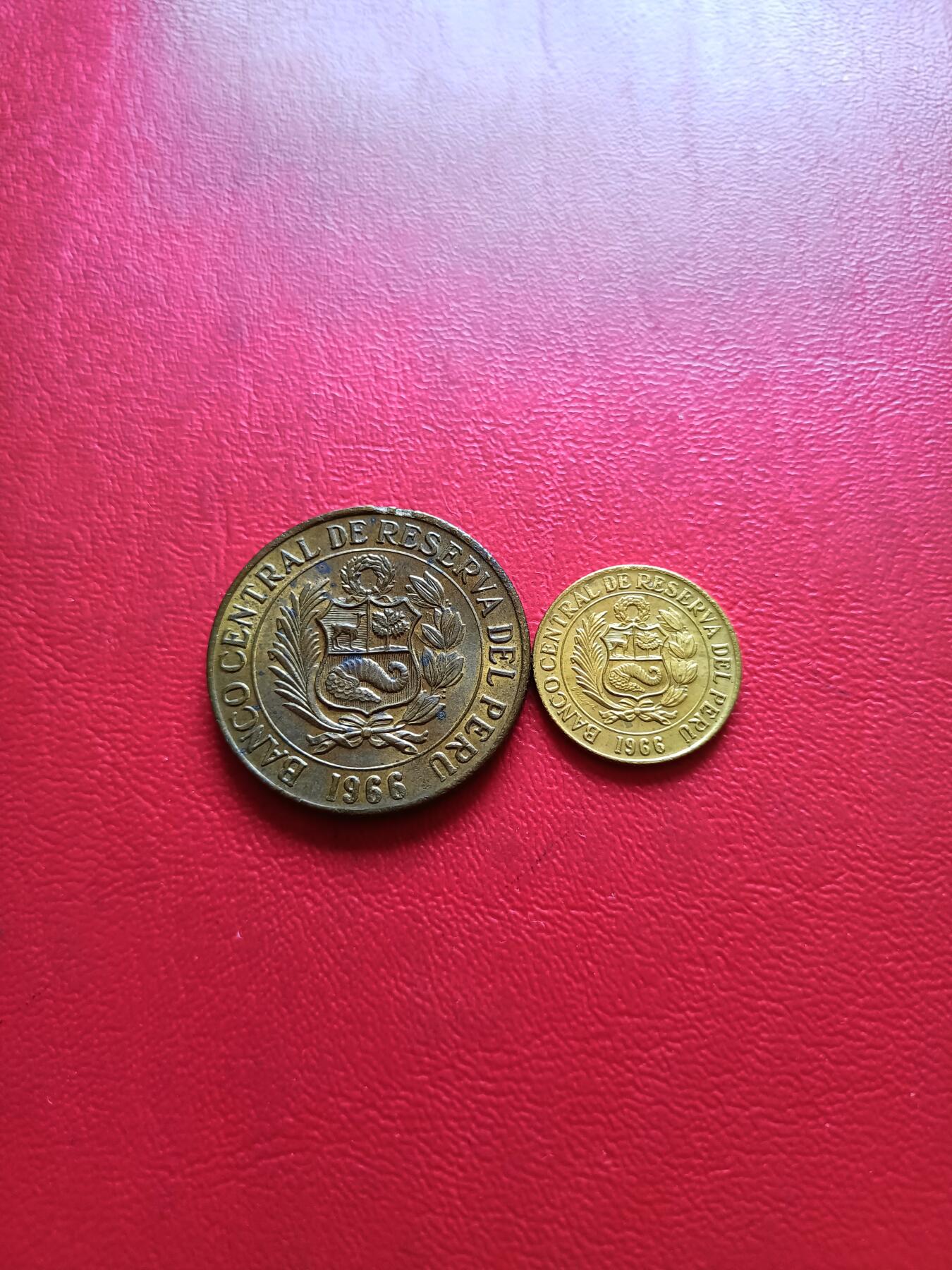 【云涧收藏】第五十四场 秘鲁1966年10分、1索尔2枚