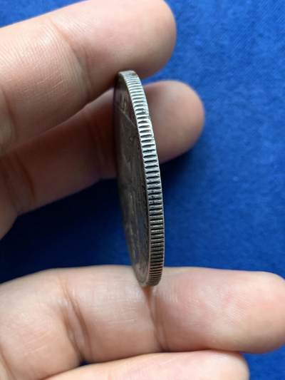 《竞宝斋》第409场 周日，周一，2场连拍 （全场包邮） 法属印支坐洋，1907A版，巴黎厂造，打制非常棒，人物脸，字口都不错，正面带老紫墨印，背面黑墨。细节见图