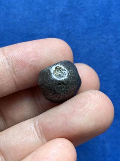 《竞宝斋》第409场 周日，周一，2场连拍 （全场包邮） - 泰国18世纪子弹银屁股锭 1泰铢 15g 拉玛四世/五世
